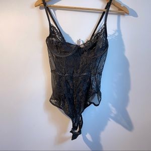 Fashion Nova Teddy Lingerie Bodysuit